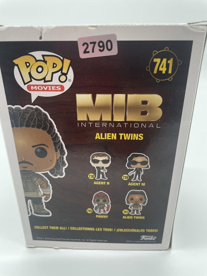 Funko Pop Movies MIB International Alien Twins 741 Vinyl Figure Multicolor Black