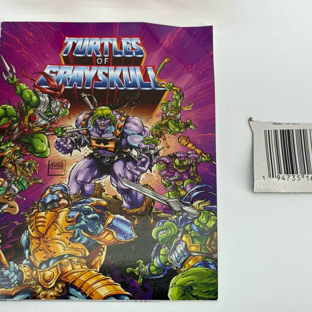 MOTU Turtles of Grayskull Man-At-Arms Figure Mattel 2023 HPR00 JA69 6718 TMNT MO