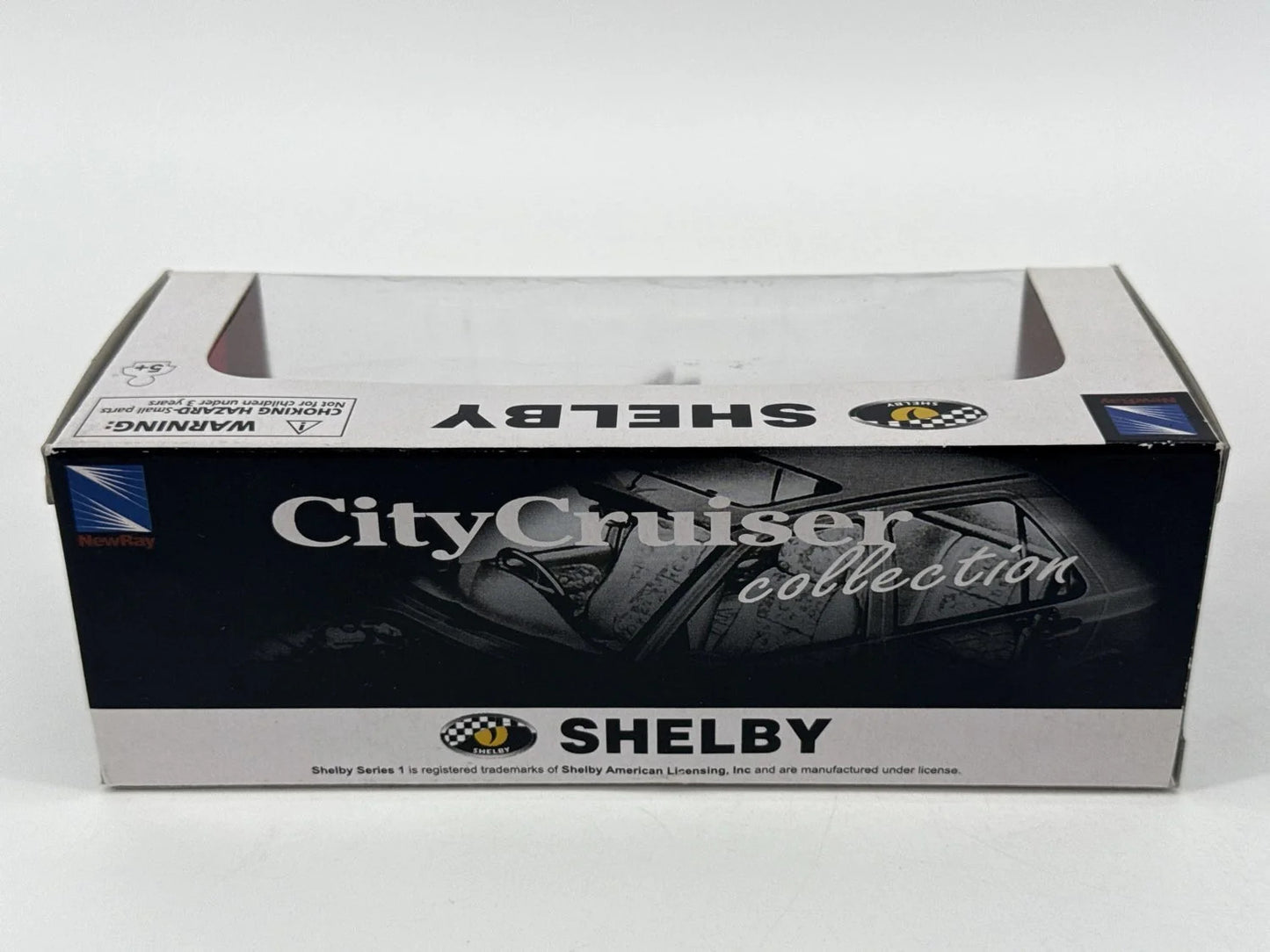 NewRay 2000 Shelby Series 1 Silver 1:32 Diecast Model Car NIB American Muscle