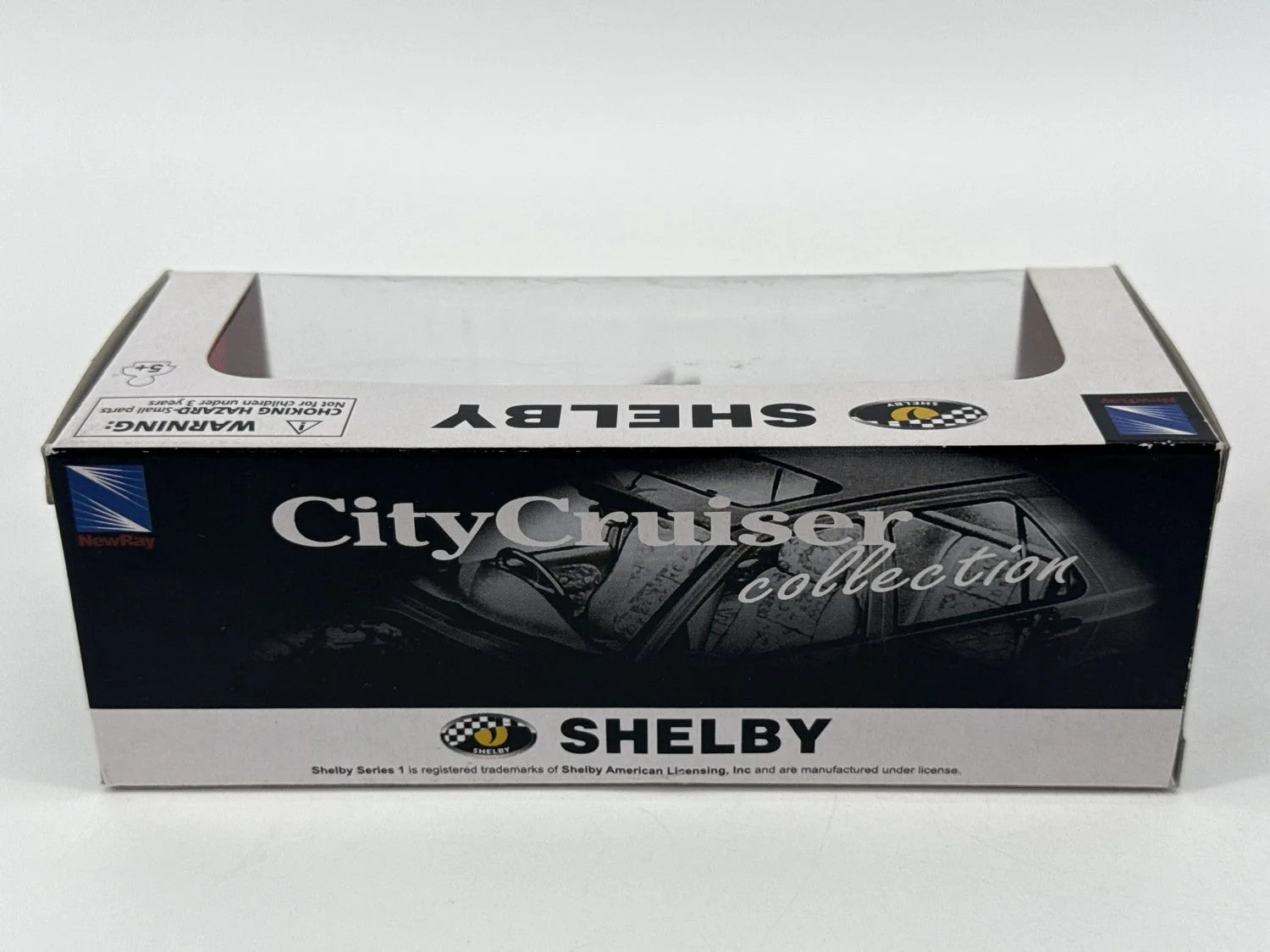 NewRay 2000 Shelby Series 1 Silver 1:32 Diecast Model Car NIB American Muscle