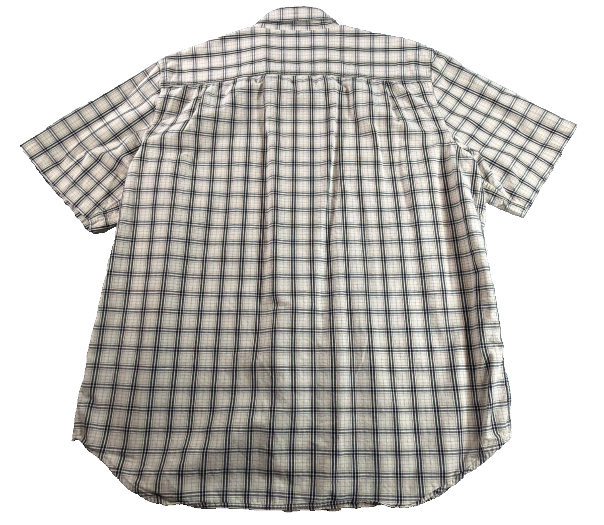 Carhartt Relaxed Fit Mens XL Short Sleeve Plaid Button Down Work Shirt Cotton