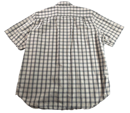 Carhartt Relaxed Fit Mens XL Short Sleeve Plaid Button Down Work Shirt Cotton