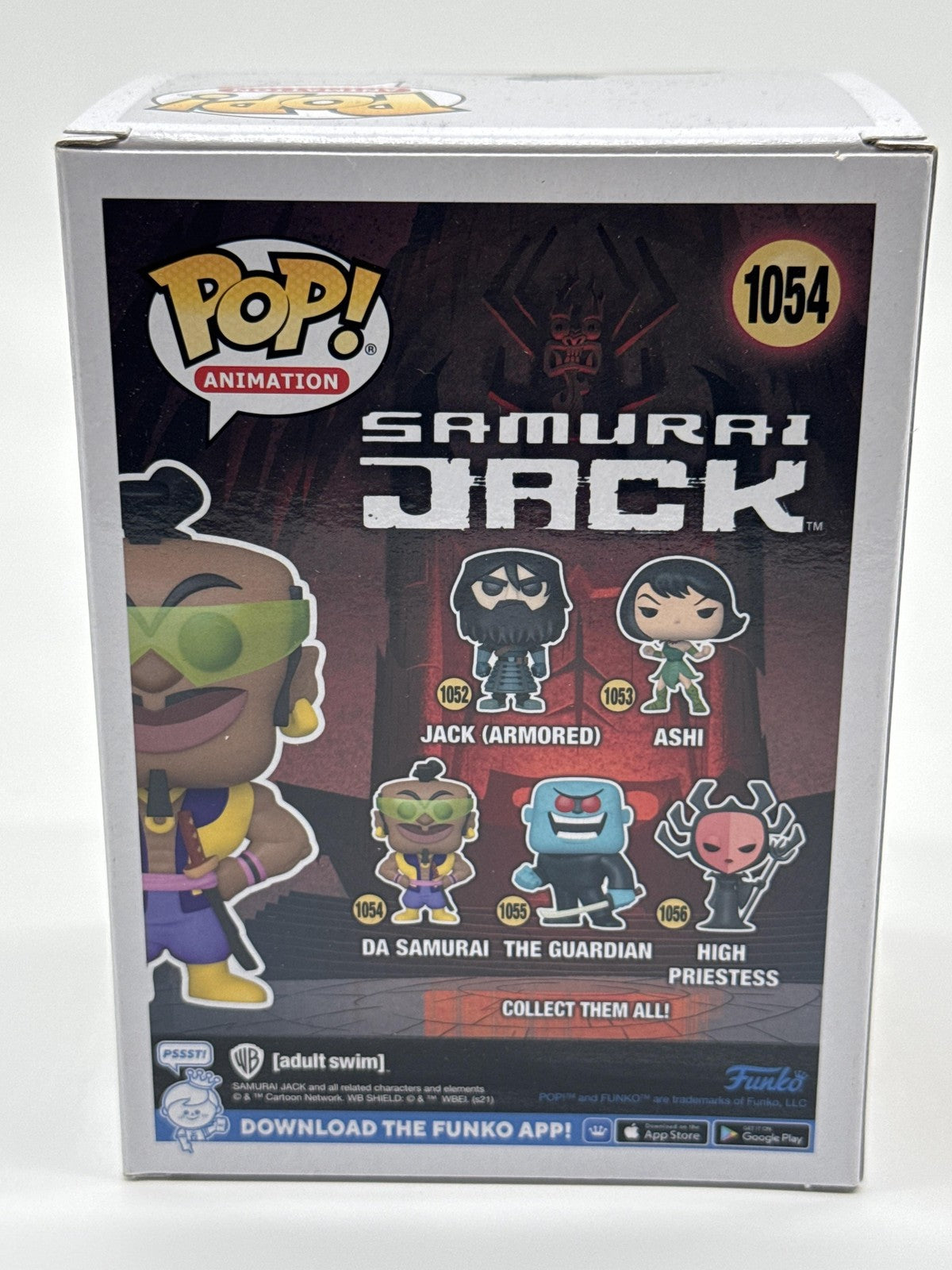 Funko Pop Animation Samurai Jack Da Samurai 1054 Vinyl Figure Anime Multicolor
