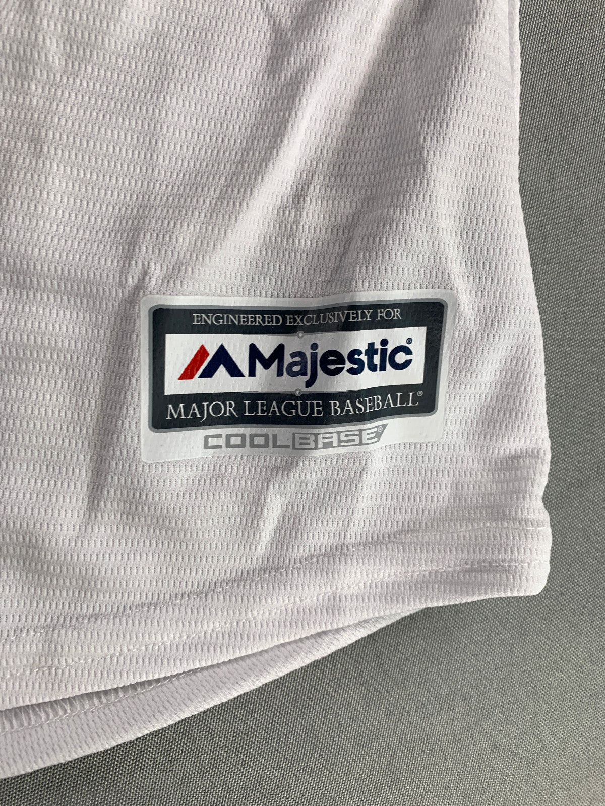 Majestic Royals Jersey Womens XL NEW MLB White Cool Base Replica Button Front