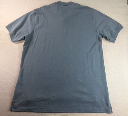 US Polo Assn Polo Shirt Mens XL Blue Gray Cotton Classic Logo Casual Preppy
