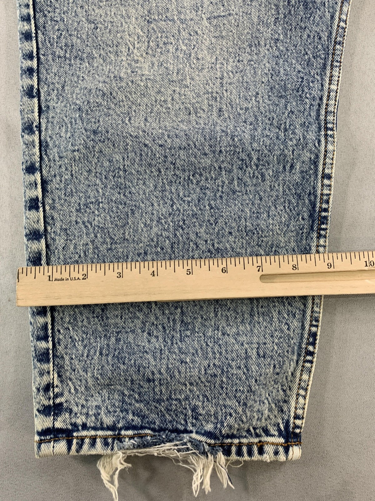 Abercrombie & Fitch Jeans Womens 36 Blue High Rise The Mom Distressed Denim