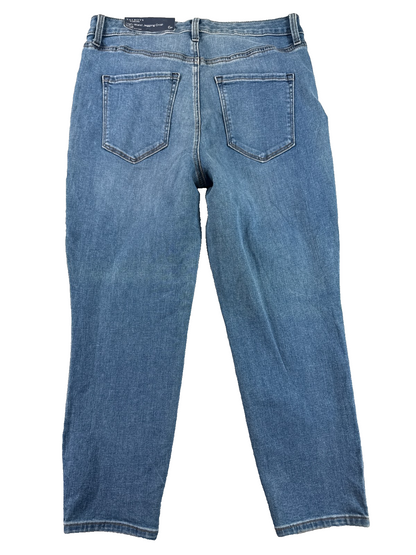 Talbots Flawless High Waist Jegging Crop Jeans Womens 6P Blue Stretch Denim