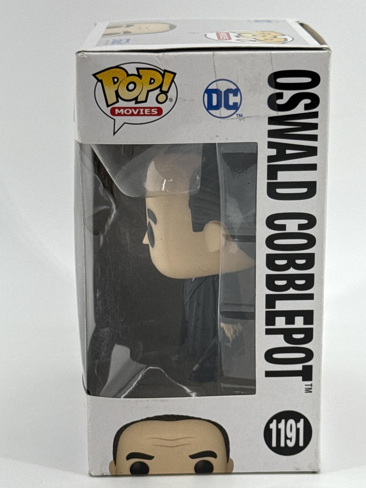 Funko Pop Movies The Batman Oswald Cobblepot 1191 Figure Vinyl DC Boxed Black
