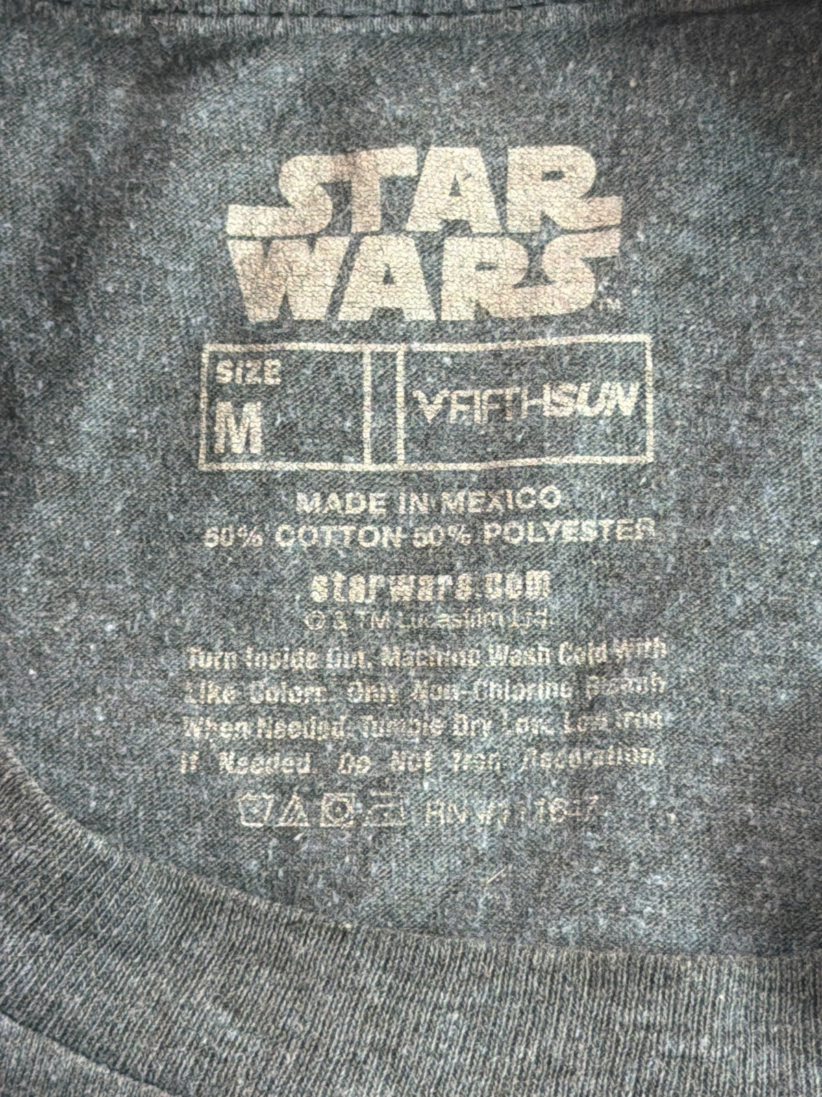 Star Wars Stormtrooper Helmet Sunburst Graphic Tee Fifth Sun Medium Heather