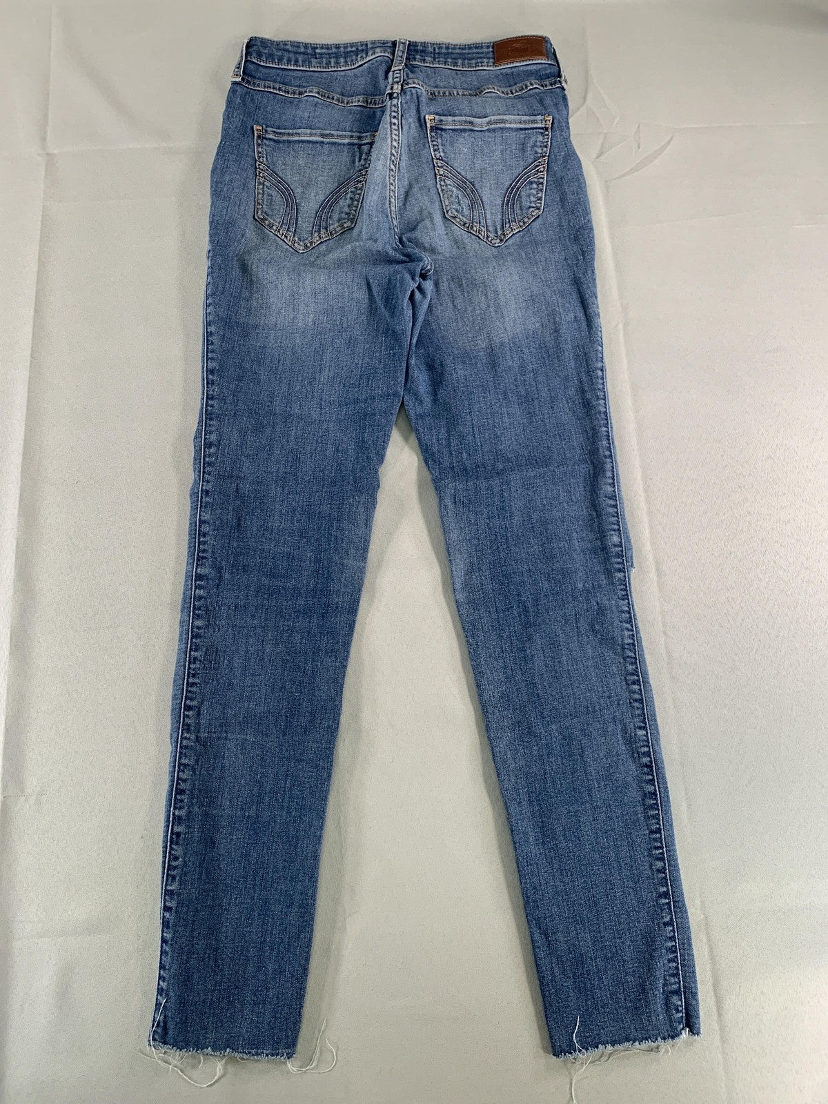 Hollister Jeans Womens 27 Ultra High Rise Distressed Skinny Denim Stretch Classi