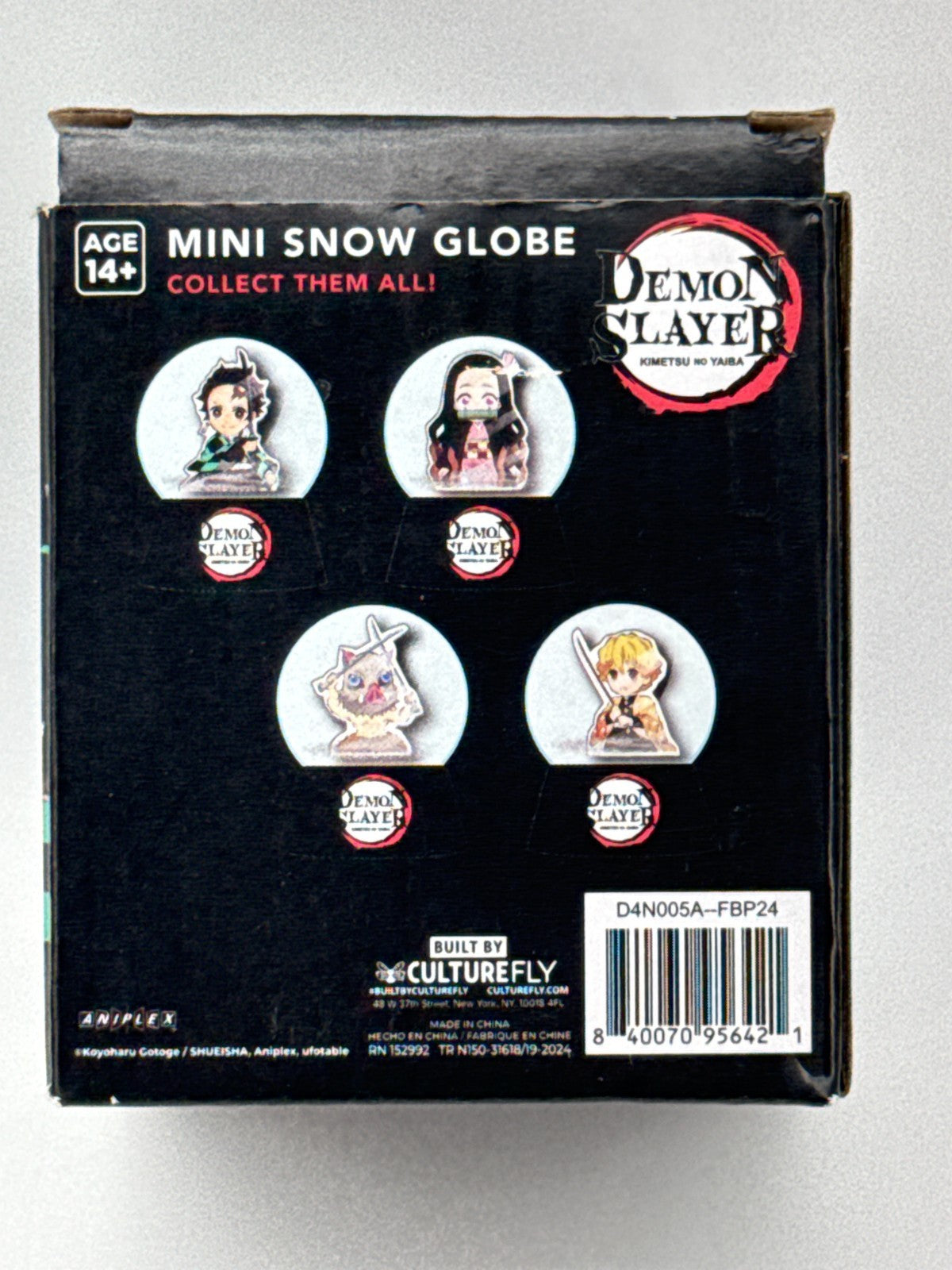Demon Slayer Funko Minis Giyu Tomioka + Snow Globe Lot Anime Figures NIB Apparel