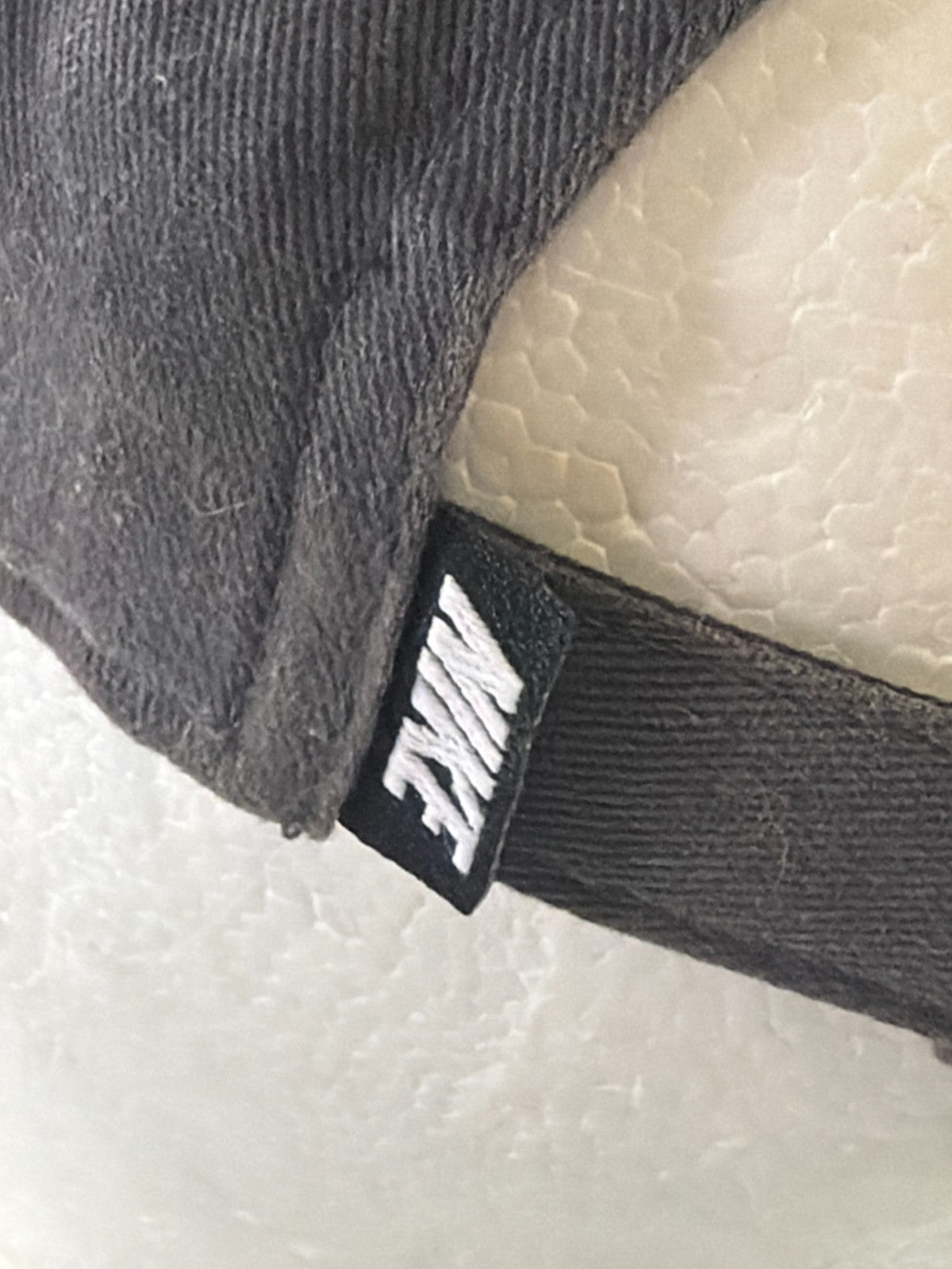 Nike Toddler Heritage 86 Futura Dad Hat Black Cotton Strapback Cap Boys Girls