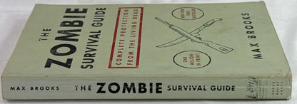 Zombie Survival Guide 1st Ed Max Brooks Paperback Book Complete Protection Tips