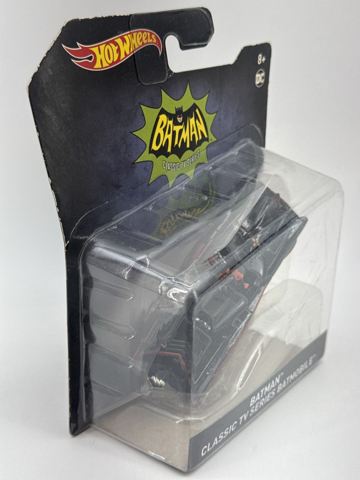 Hot Wheels Batman Classic TV Series Batmobile Diecast Car Black Metal Show