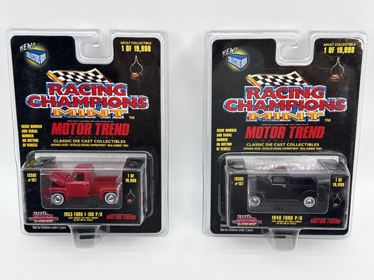 Racing Champions Mint Ford Motor Trend P/U Black Metal Die Cast Limited 148