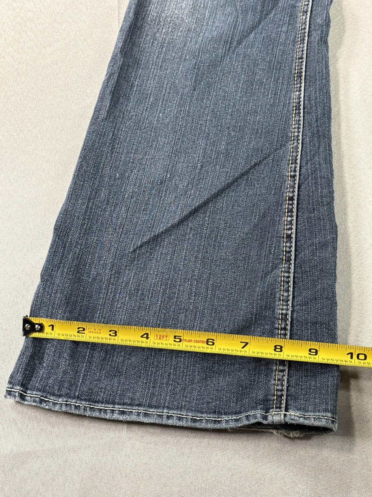 Silver Jeans Co Aiko Bootcut Jeans Womens 32 Blue Denim Low Rise Flare