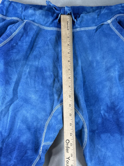 SeaWorld Lounge 36x26 Sweatpants Unisex Blue Cotton Regular Fit All Over Print
