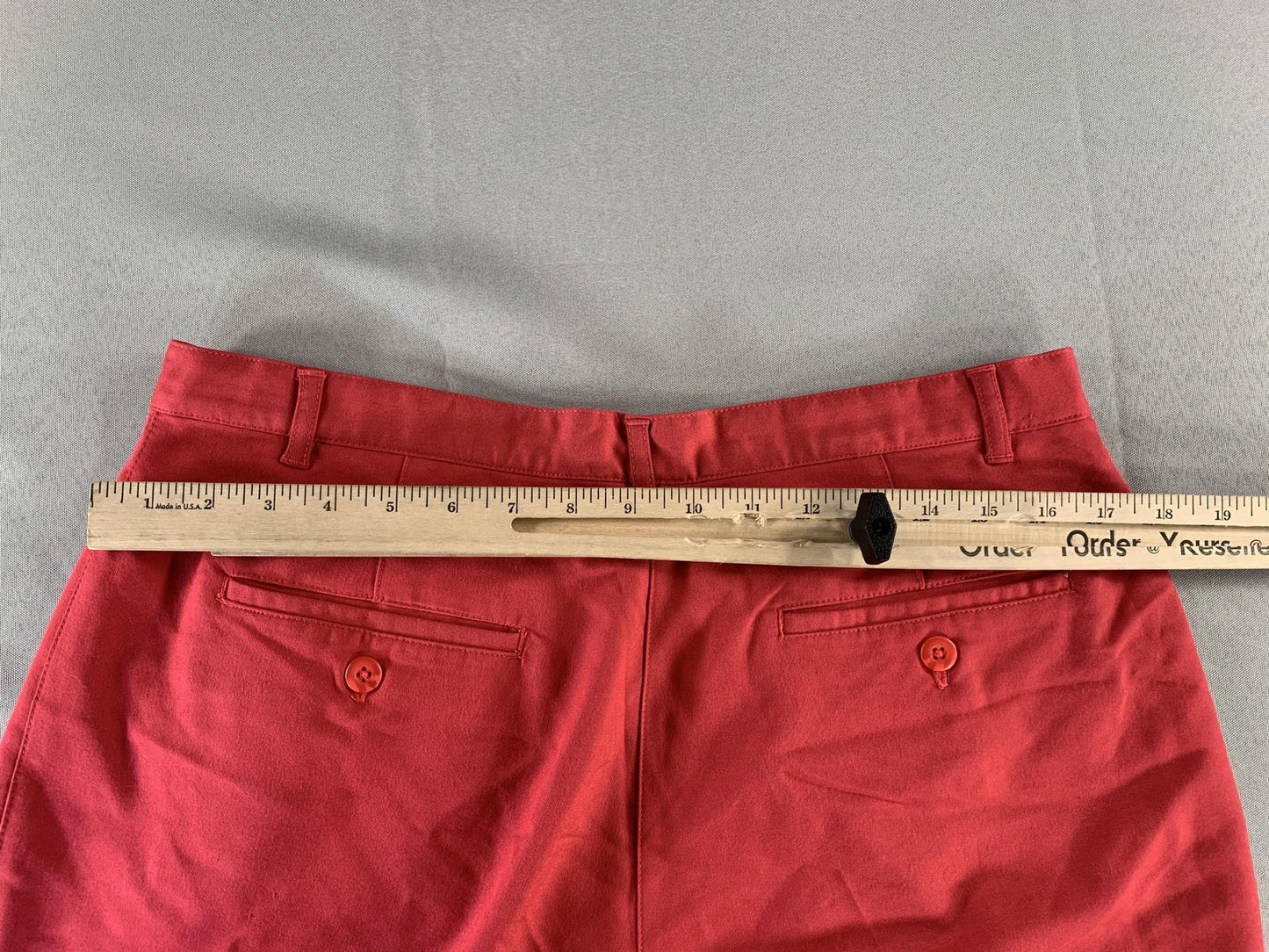 Fairway Outfitters Pants Womens Size 12 Red Stretch Straight Leg Casual Golf