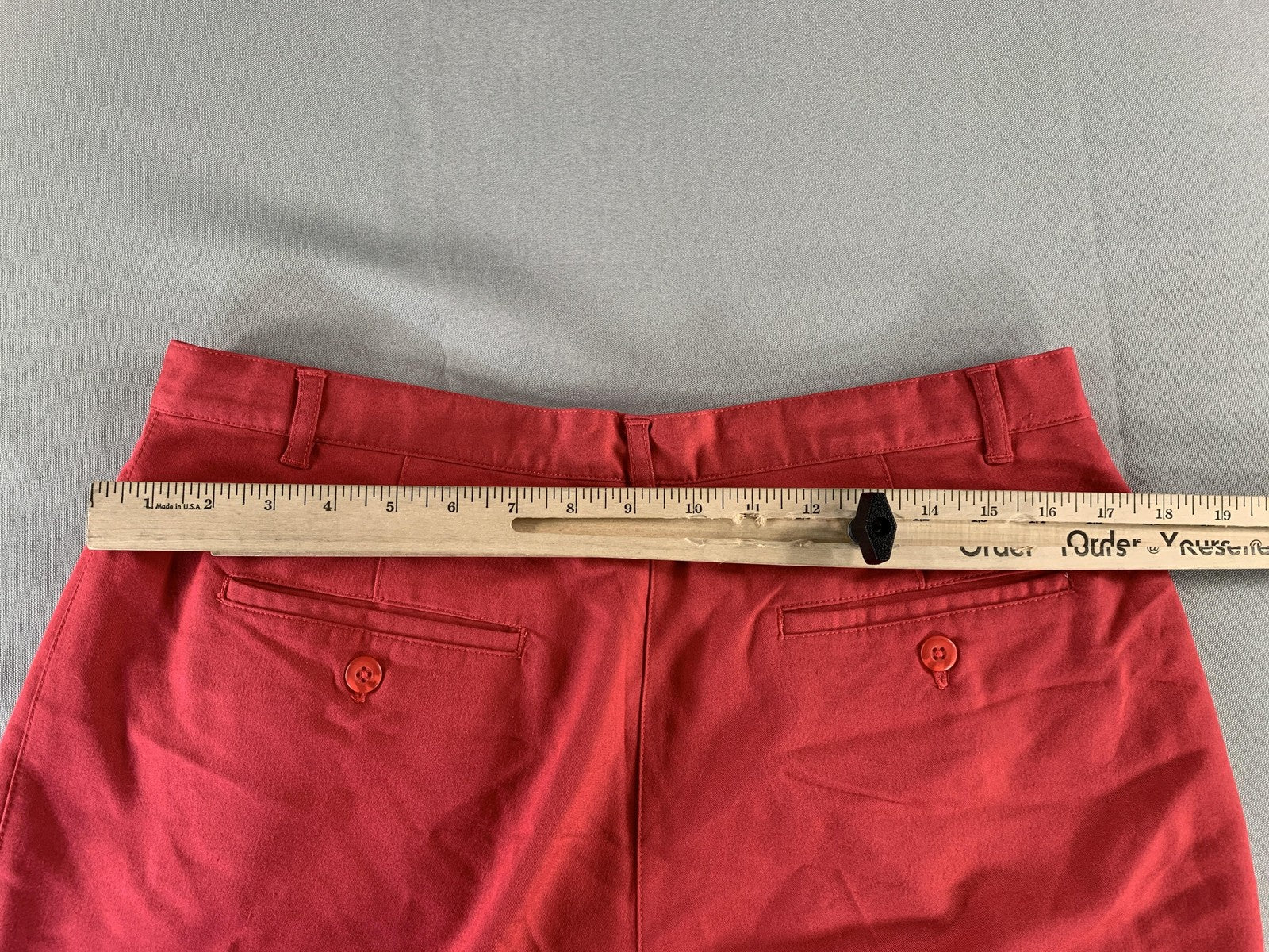 Fairway Outfitters Pants Womens Size 12 Red Stretch Straight Leg Casual Golf
