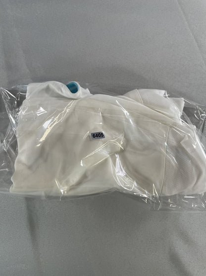 Greg Norman Pullover Shirt Mens XL White Blue PlayDry Golf Quarter Zip Athletic