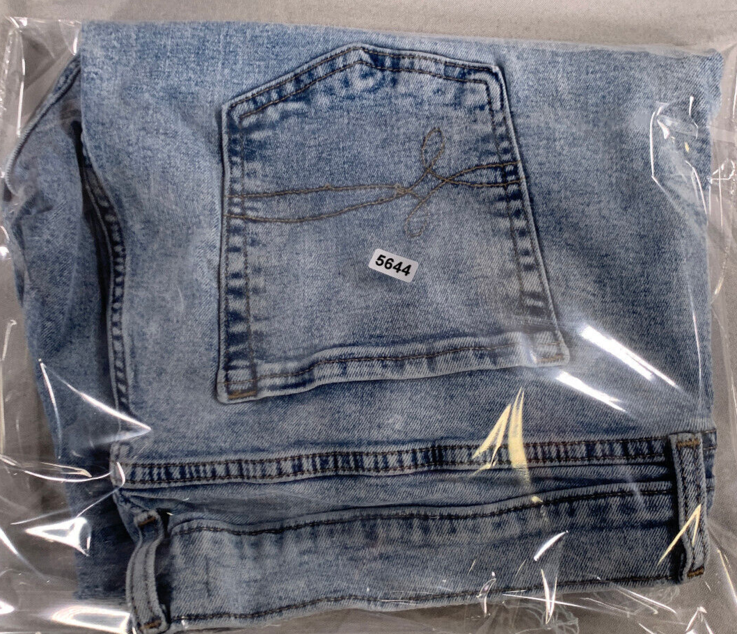 Denizen Levi’s Boyfriend Cutoff Jean Shorts W38 High Rise Frayed Hem Light Wash