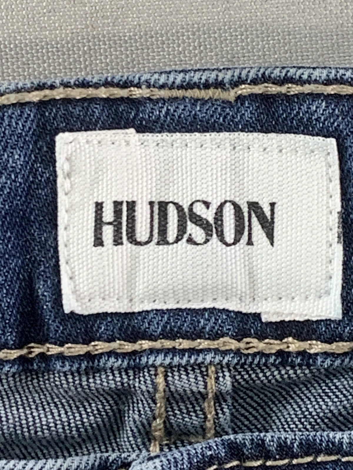 Hudson Jeans Womens 12 Blue Skinny Denim Stretch Mid Rise Classic Casual Black