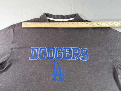 Unbranded Los Angeles Dodgers Graphic Tee XL Short Sleeve Crewneck Gray cotton