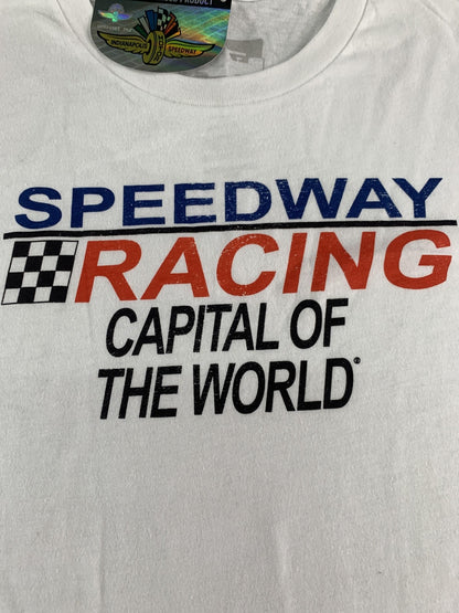 Indianapolis Motor Speedway Shirt Womens Small Racing Capital World IMS IndyCar