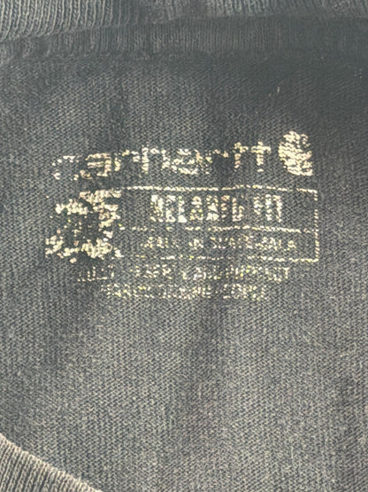 Carhartt K87 Pocket Tee Mens 2XL Gray Faded Short Sleeve 100% Cotton Workwear