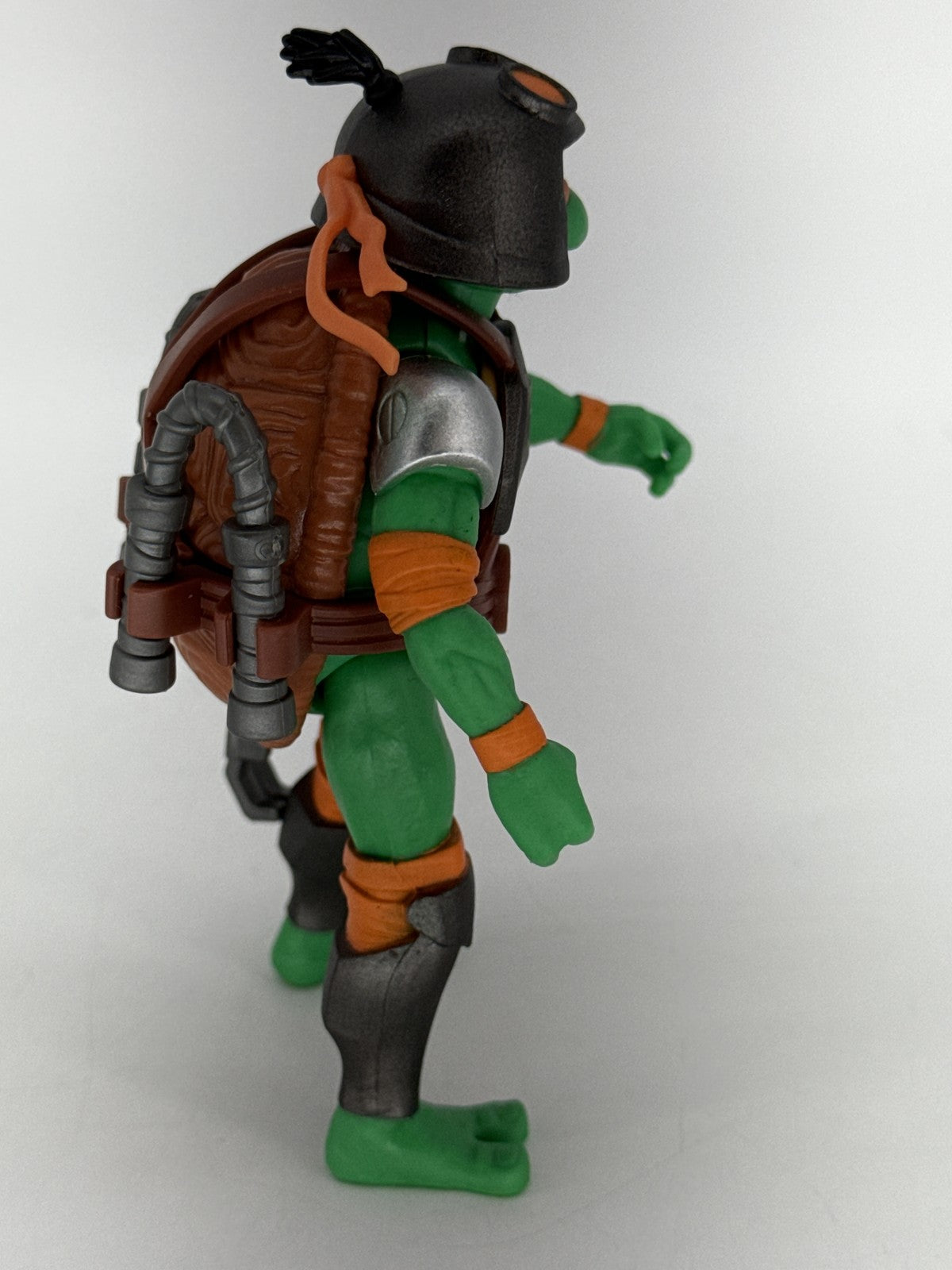Playmates Collectible Michelangelo Action Figure Green Plastic TMNT Teenage Toy