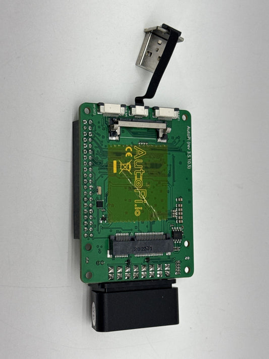 AutoPi IoT Platform Board Green Circuit Electronic Module USB Connector OBDII