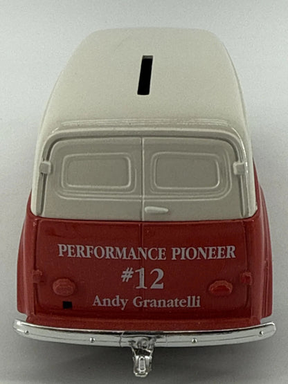 Vintage ERTL 1951 GMC Panel Van Delivery Truck Coin Bank Diecast Collectible