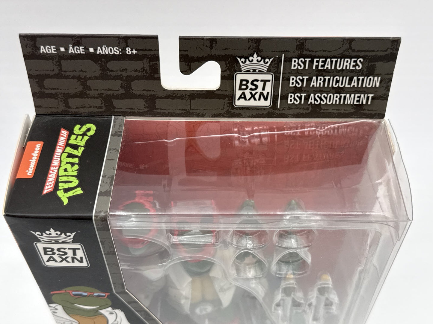 BST AXN Teenage Mutant Ninja Turtles Raphael Action Figure Green Points SET
