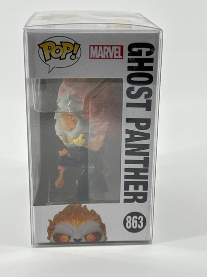 Funko Pop Marvel Ghost Panther 863 GameStop Glow In Dark Multicolor Protector