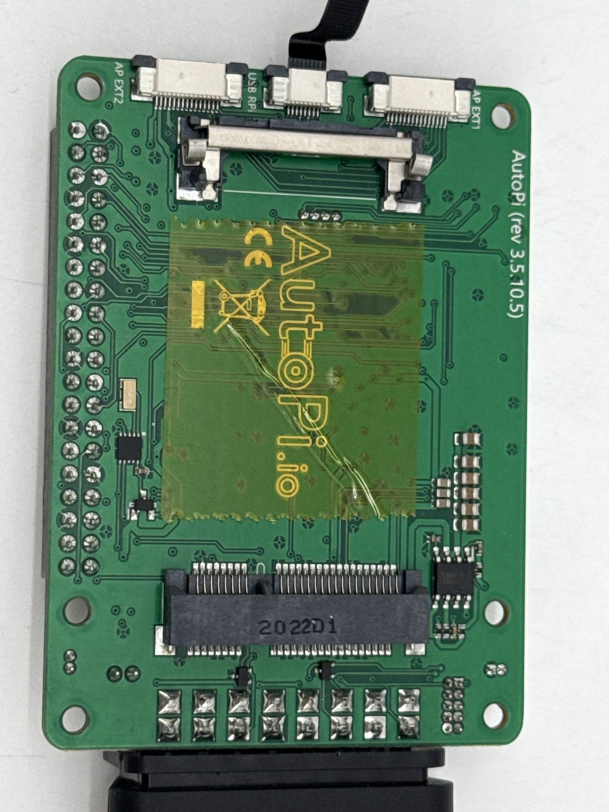 AutoPi IoT Platform Board Green Circuit Electronic Module USB Connector OBDII