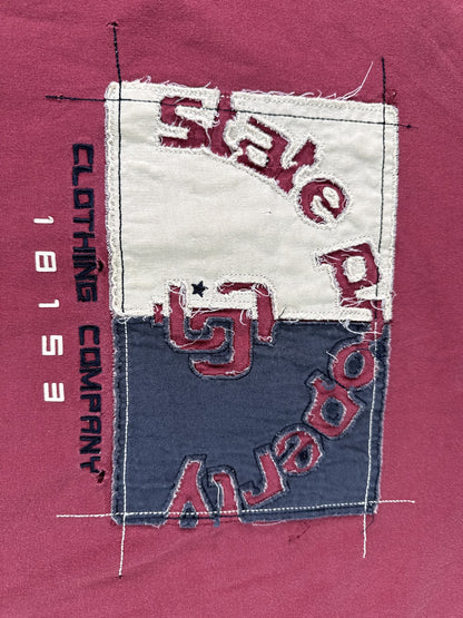 Rocawear Save Property Vintage Graphic Tee 3X Red 100% Cotton Short Sleeve