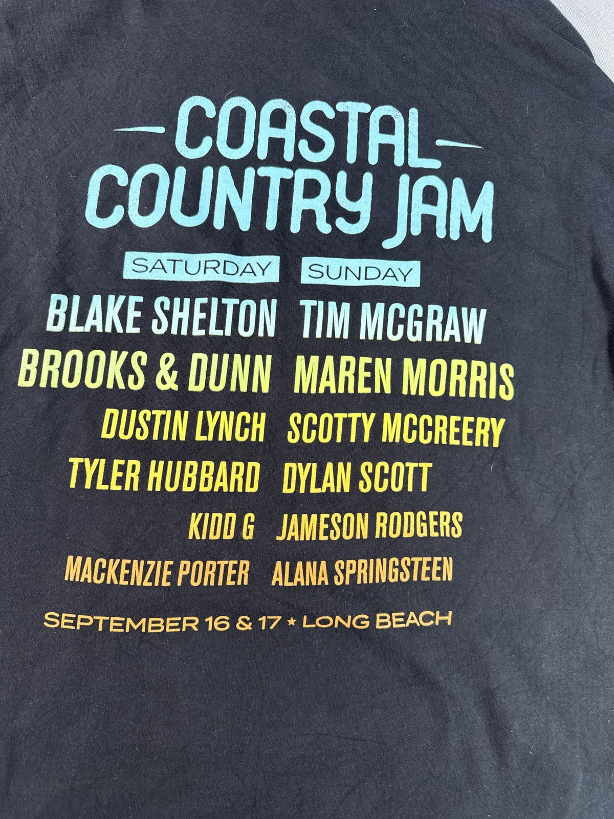 Independent Trading Co Coastal Country Jam Music Hoodie 2XL Black Cotton