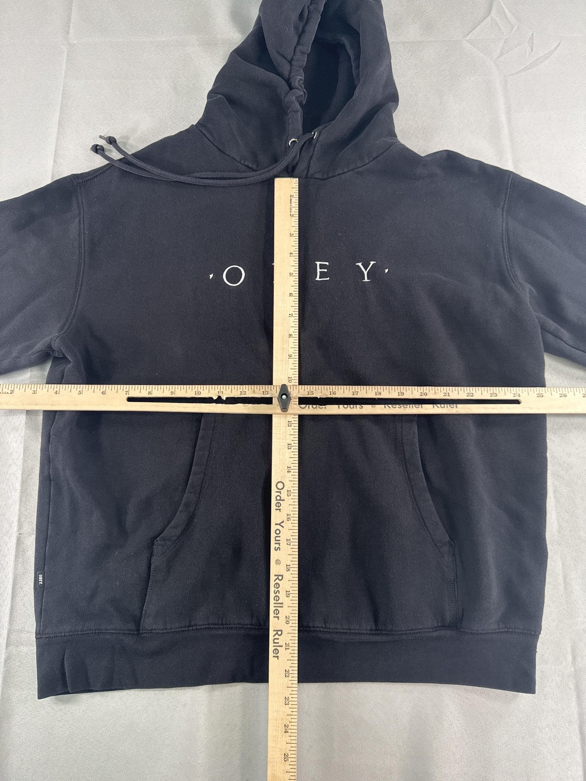 Obey Hoodie Mens Medium Pullover Sweatshirt Streetwear Spell Out Apparel NWT New