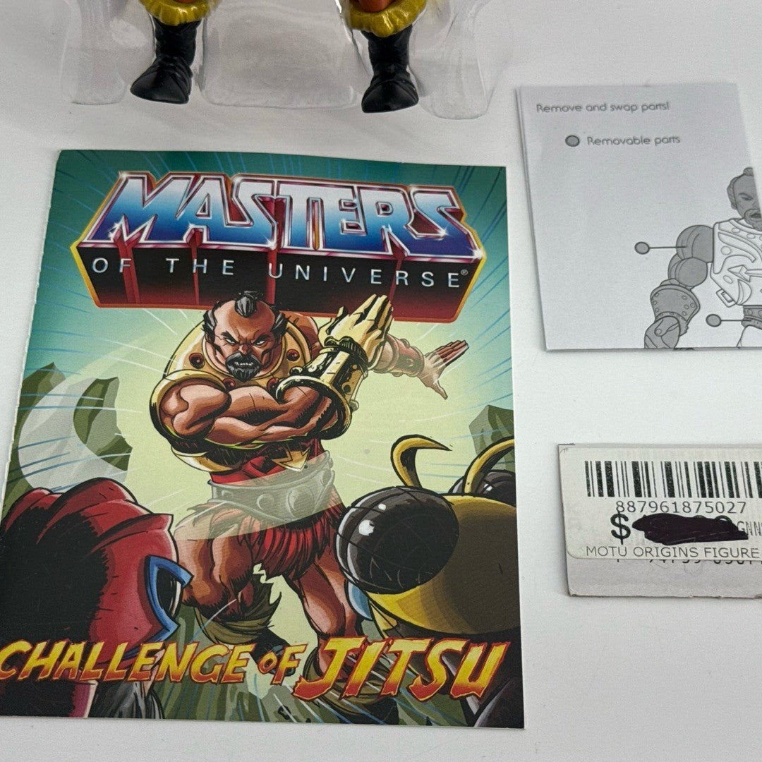 Masters of the Universe Origins Jitsu Figure Mattel 2022 MOTU Evil Warriors Gold