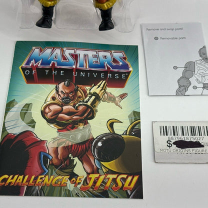 Masters of the Universe Origins Jitsu Figure Mattel 2022 MOTU Evil Warriors Gold