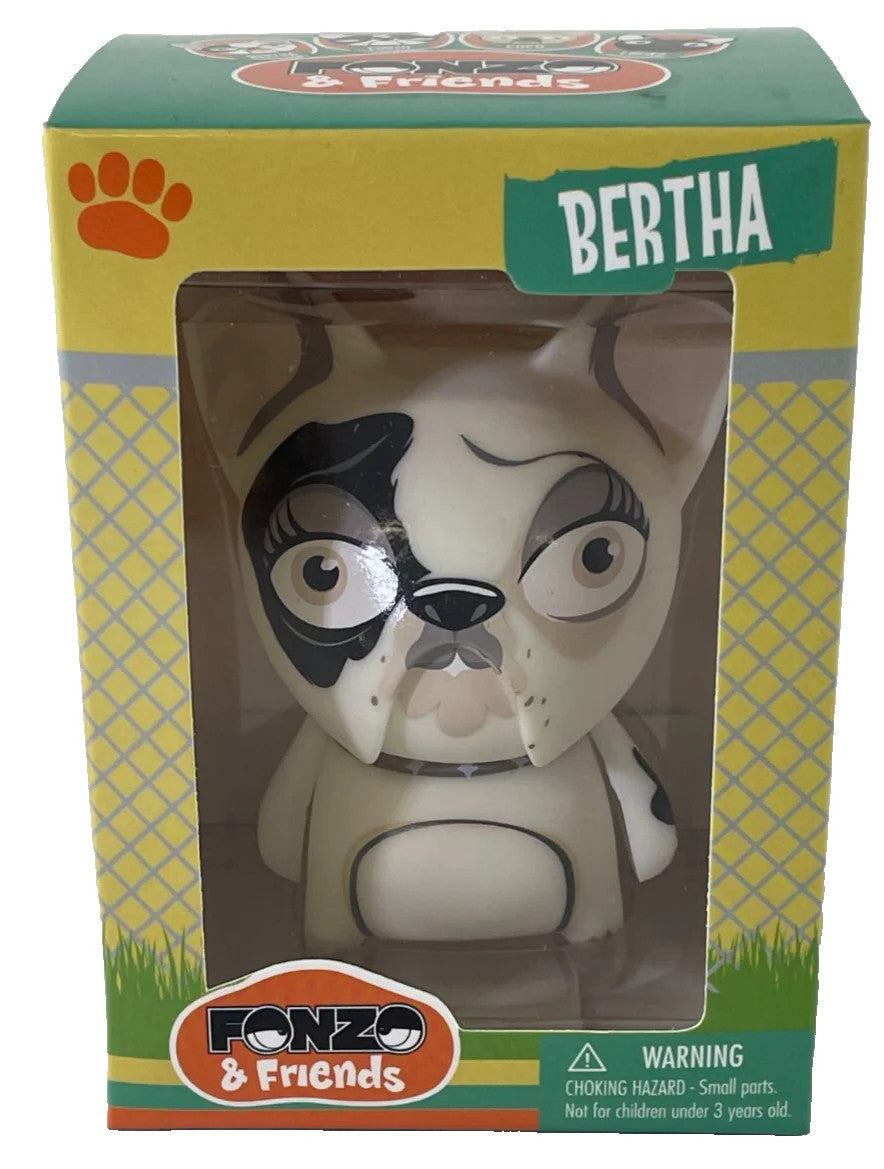 Bertha Scott Tolleson Vinyl Figure Fonzo & Friends Freak Store 3.5" NIB 2015 HTF