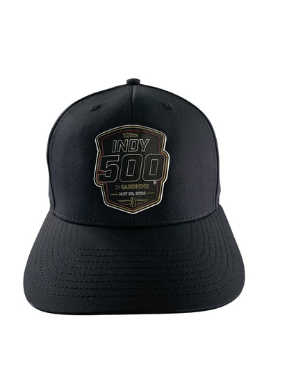 Indy 500 Hat Cap Strap Back Mens One Size Black IndyCar Racing May 26 2024 NWT