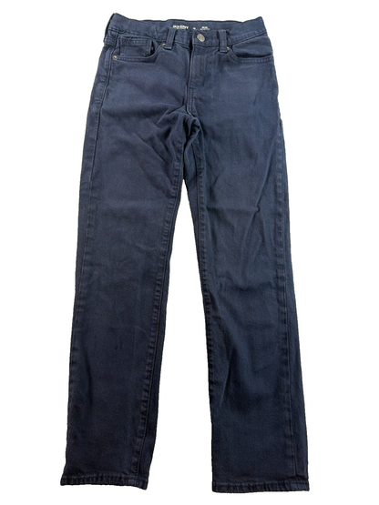 Old Navy Boys 10 Slim 360 Stretch Built-In Flex Jeans Navy Blue School Pants