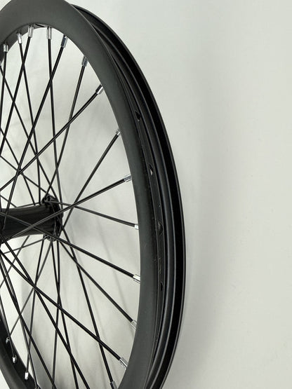 20 inch Mountain Bike Wheelset Double Wall Aluminum Spoke Lightweight Sturdy Rim