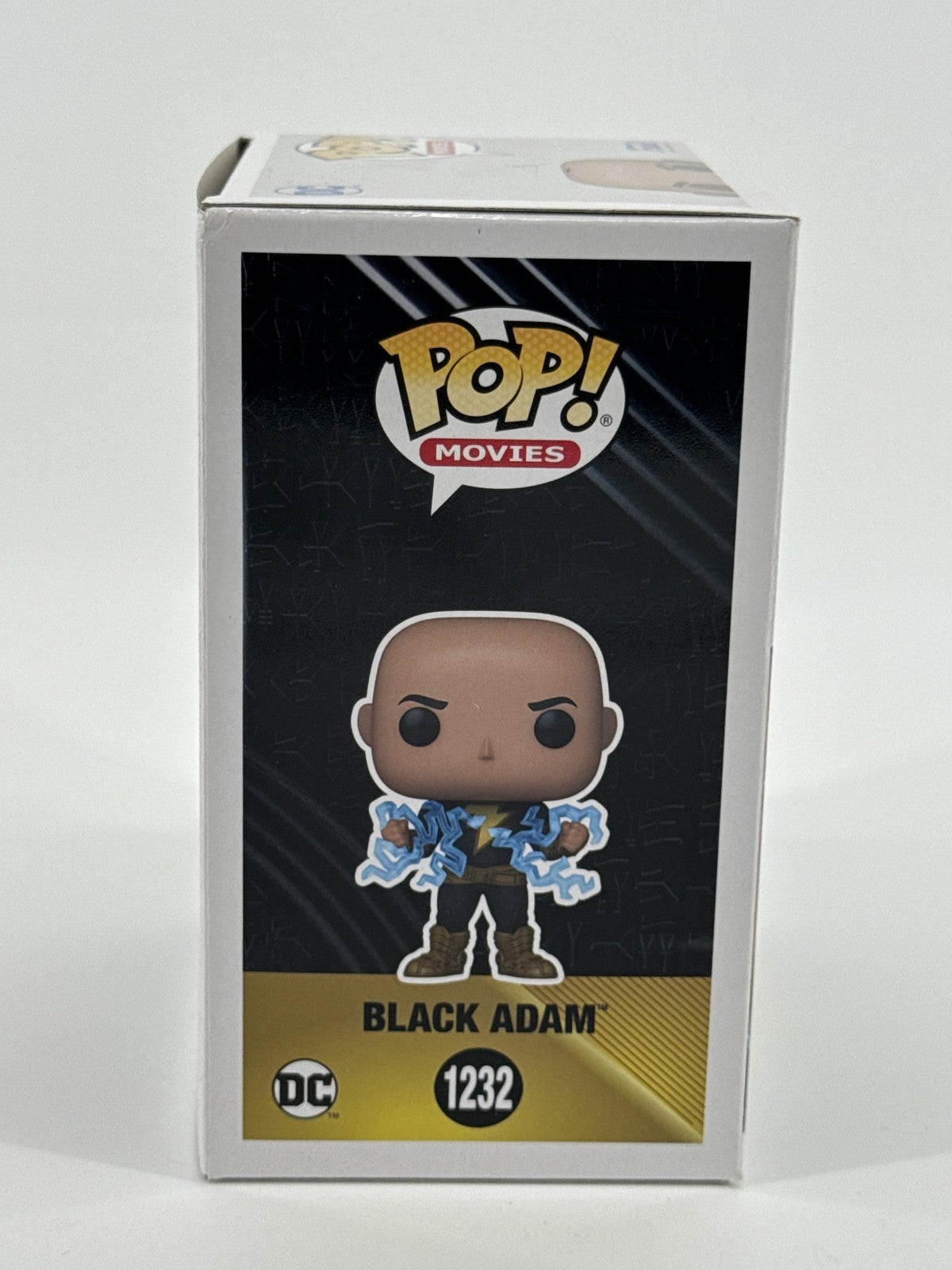 Funko Pop Movies Black Adam #1232 Vinyl Figure Movie Standard Size Black DC