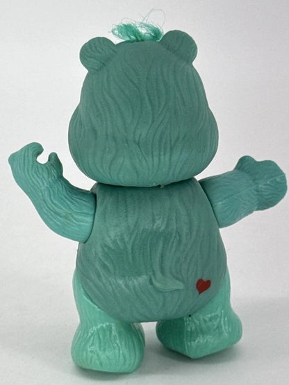 1983 Kenner Care Bears Wish Bear Teal Poseable Figure 3.5in Vintage Star Apparel