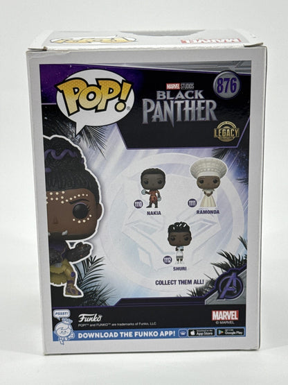 Funko Pop Marvel Black Panther Shuri 876 Figure Glow Target Exclusive New Box