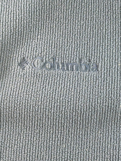 Columbia Women’s Blue Fleece Vest Full Zip Interchange Outdoor Hiking Sz S