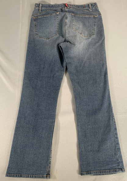 Guess Jeans Starlet Slim Bootcut Women 30x26 Blue Stretch Denim Mid Rise USA 138
