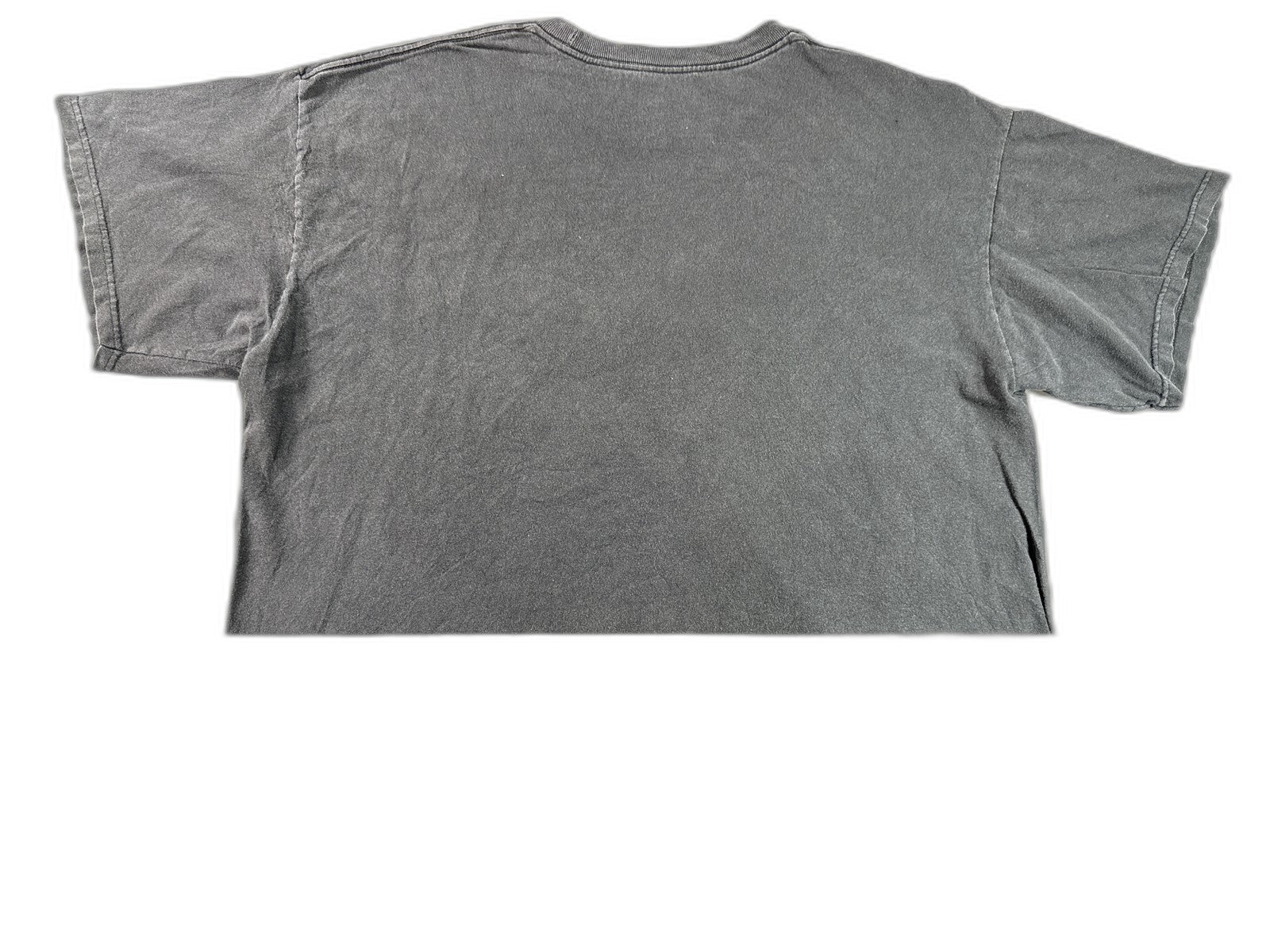 Active Charcoal Streetwear Tee XX LARGE XX Gray Cotton Graphic Crewneck Short